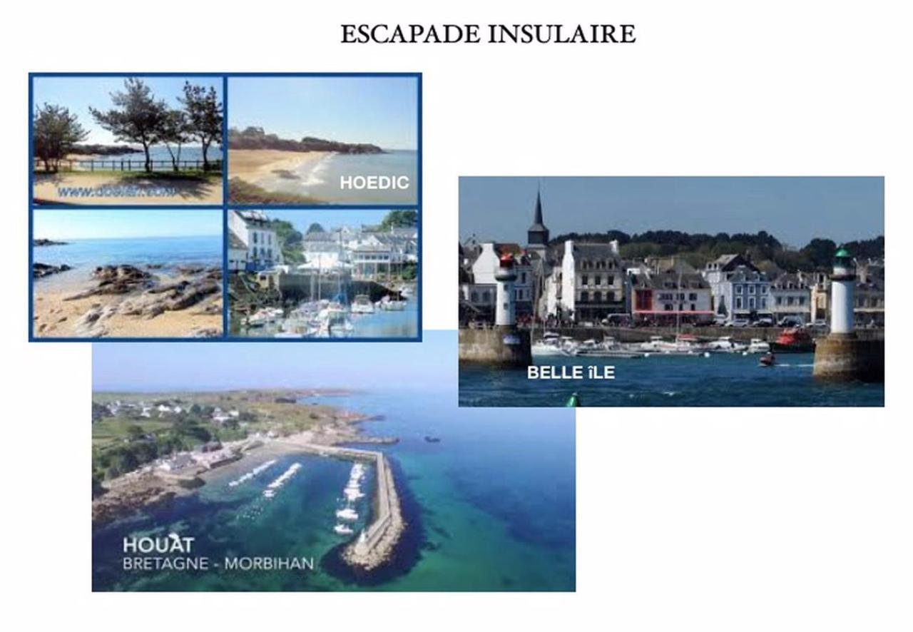 Grand Et Luxueux Appartement Lumineux 4 Pers Vue Mer Wifi Inclus กีเบอรง ภายนอก รูปภาพ