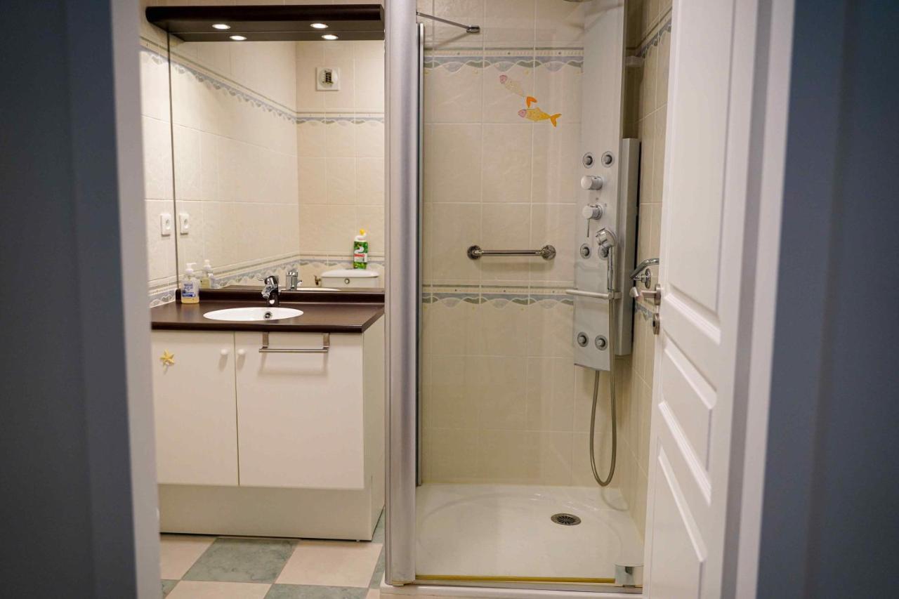 Grand Et Luxueux Appartement Lumineux 4 Pers Vue Mer Wifi Inclus กีเบอรง ภายนอก รูปภาพ